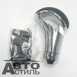 Ручка КПП  декоративная "Coolpart"- AC-141SLBL Silver-Black
