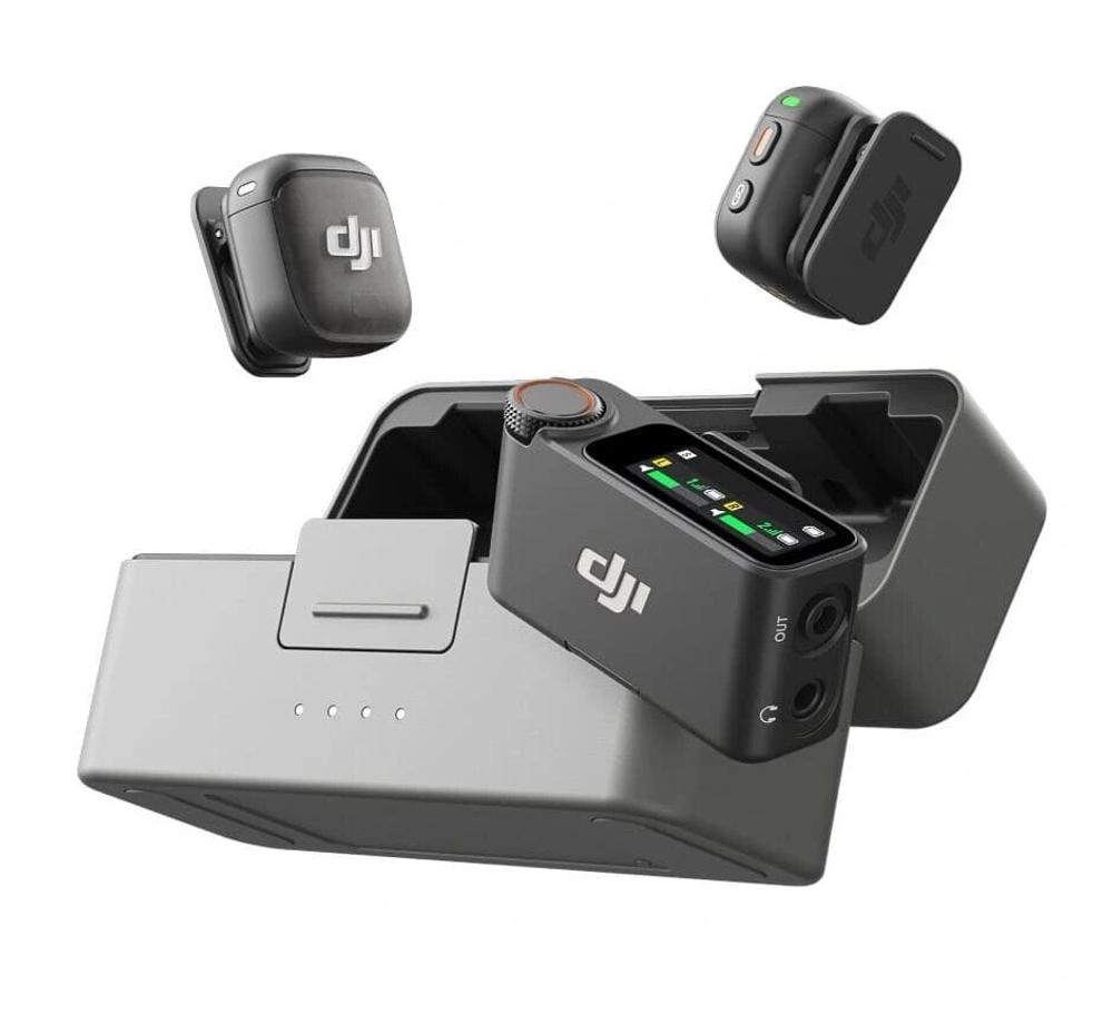 Микрофон DJI Mic 3 Wireless Microphone (2TX+1RX) (DMT03)