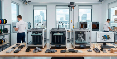 Мелкосерийное производство деталей на 3D-принтере в Новосибирске: выгодно, быстро, качественно