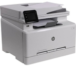 МФУ лазерное HP  Color LaserJet Pro MFP M283fdw (7KW75A) {A4, 21стр/мин, 600x600 dpi, 256Мб, duplex, сетевой, WiFi, USB2.0, AirPrint)