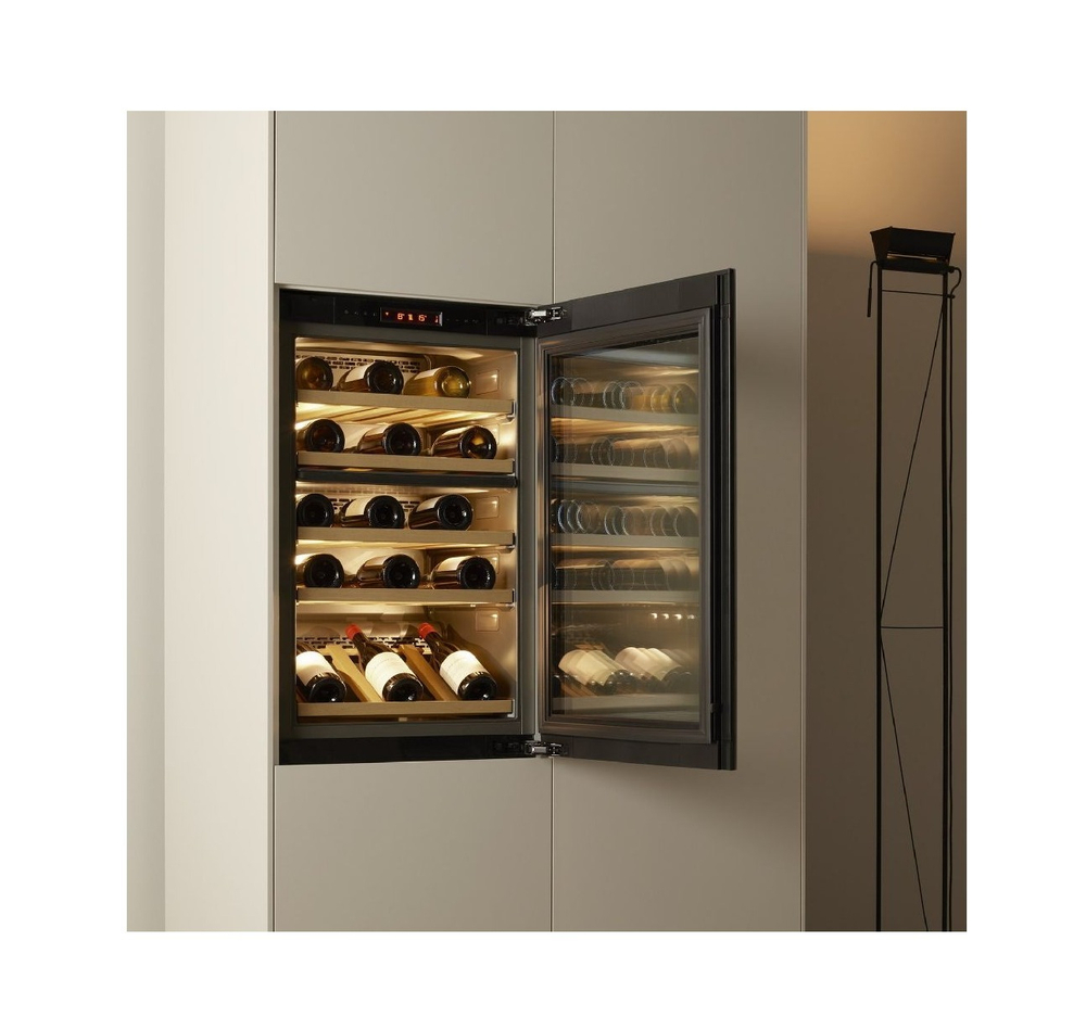 Встраиваемый винный шкаф V-ZUG WineCooler V4000 90 WC4T-51102 L черн.стекло