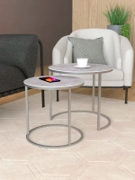 Комплект журнальных столов Акцент - керамогранит 201SLBAGKER