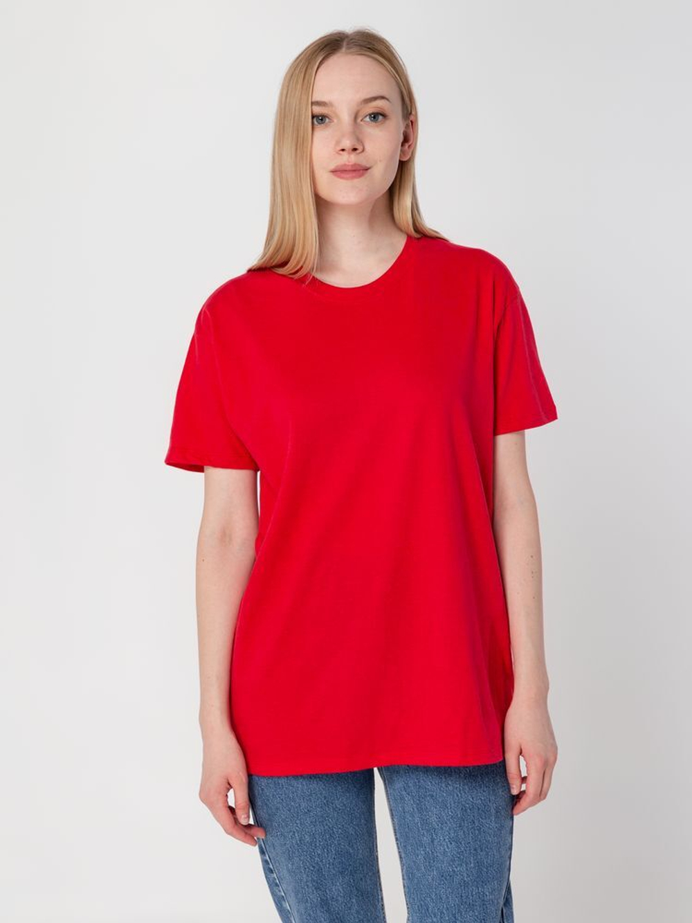 Футболка унисекс Regent 150, ярко-розовая (фуксия)