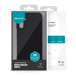 Тонкий жесткий чехол от Nillkin для смартфона Samsung Galaxy A15 4G и 5G, серия Super Frosted Shield