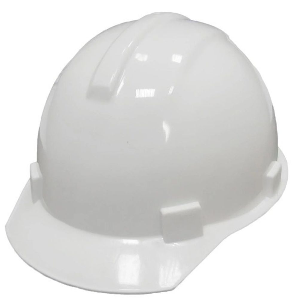 Каска защитная белая