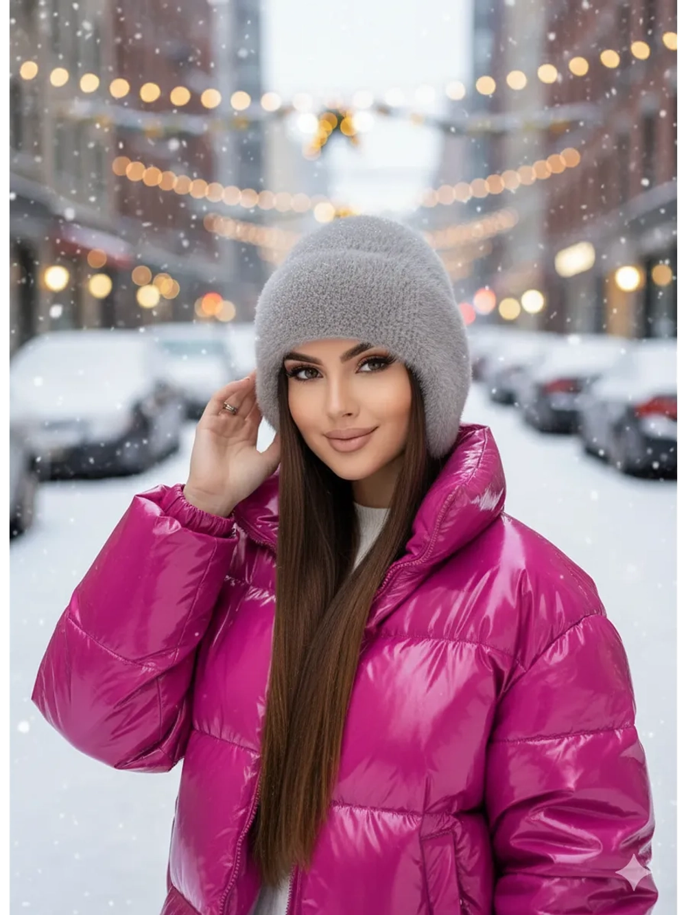 шапка ушанка зимняя пушистая