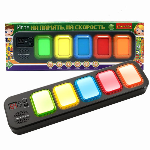 Настольная семейная игра "НА ПАМЯТЬ, НА СКОРОСТЬ 4 в 1"