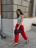 Джоггеры RED BECAUSE | Красный