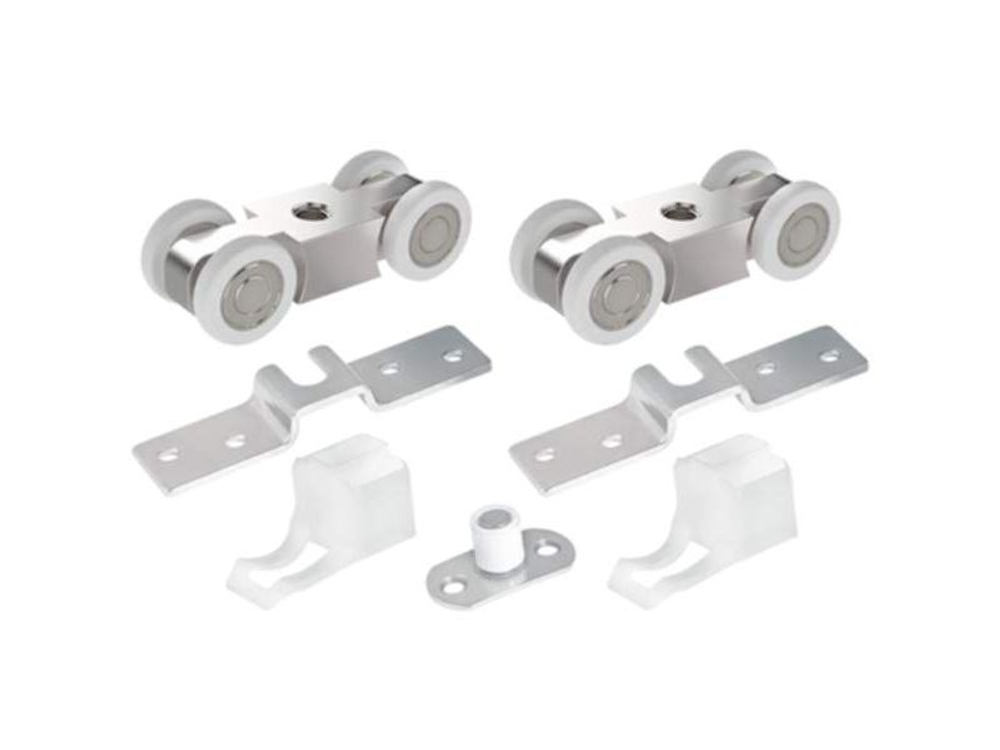 Комплект роликов для раздвижных дверей SOFT LINE 45/4 (нагрузка до 45кг)