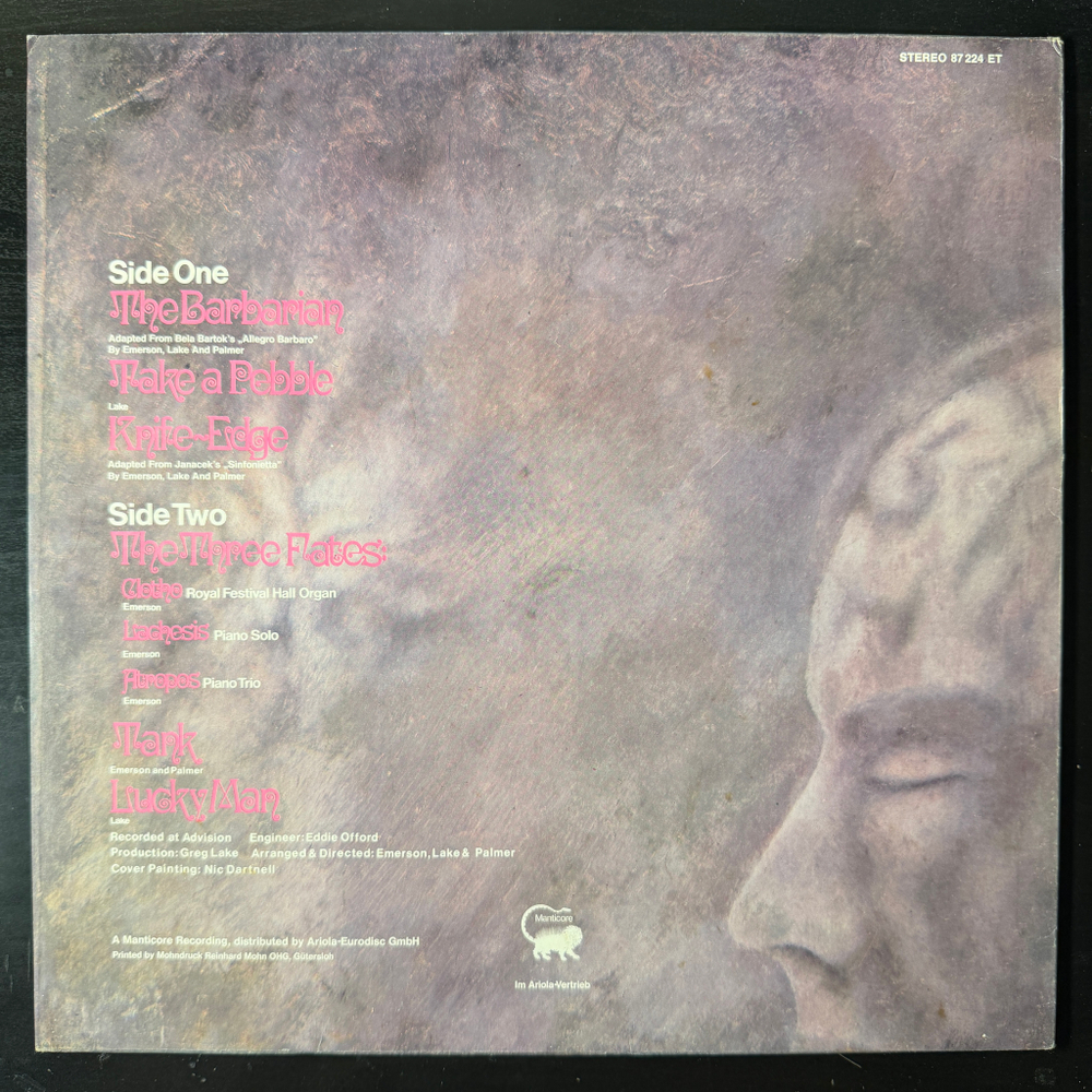 Emerson, Lake & Palmer – Emerson, Lake & Palmer (Германия) Т