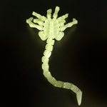 Лицехват из к/ф Чужой (FaceHugger), 3D печать, светящийся зеленым