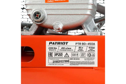 Компрессор Patriot поршневой ременной PTR 80-450A, 450 л/мин, 10 бар, 2200 Вт, 80 л, 58.4 кг