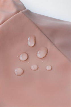 ZARA ПРОРЕЗИНЕННАЯ КУРТКА WATER REPELLENT, РОЗОВЫЙ