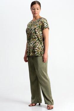 Блузка женская 3256зпа, Авокадо #110Ав093256зпа