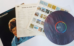 Винтажная виниловая пластинка LP Ella Fitzgerald Brighten The Corner (Japan 1967) (Red Wax Vinyl)