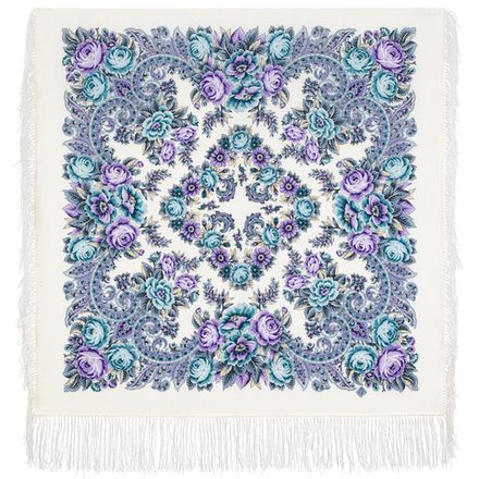 Павловопосадский платок На солнечной поляночке 2004-1