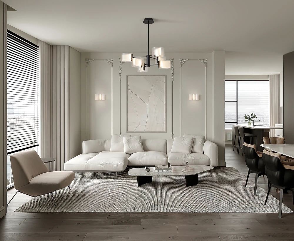 Люстра на штанге Freya ICE FR5541CL-L30B