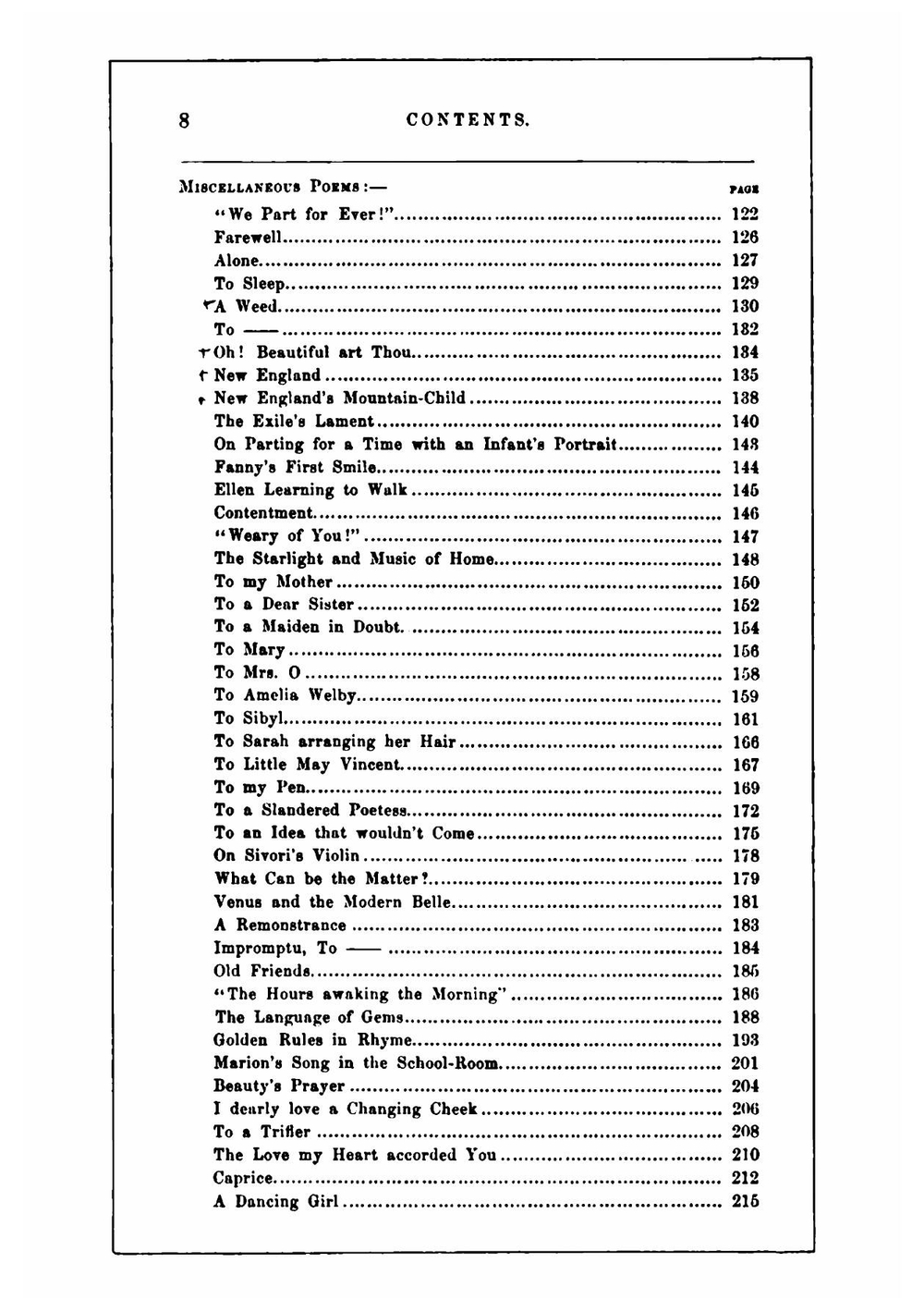 Poems | Osgood Frances Sargent