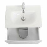 Тумба с раковиной BelBagno MARINO-CER-MINI-500-2C-SO-BO-P Bianco Opaco