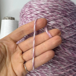 MONALISA - New Mill; 30% альпака, 19% меринос, 6% п/а, 45% п/c; 150м/100гр; цвет: розово-белый