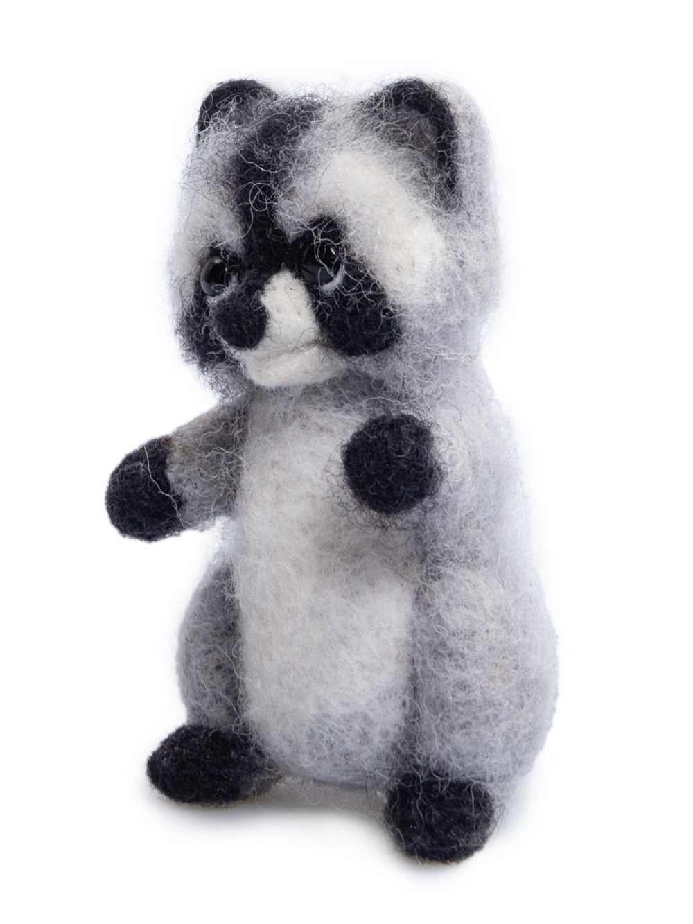 Валяние из шерсти Енот