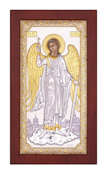 Ангел Хранитель, икона ростовая, красное дерево 102х178