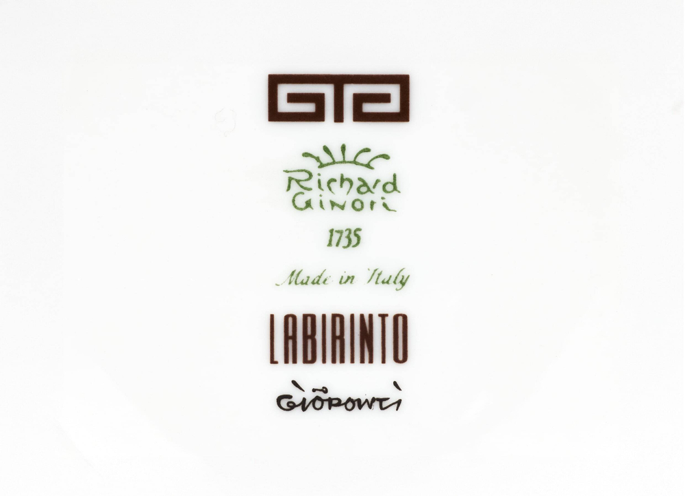 Блюдо круглое Labirinto Ebano (31 см)