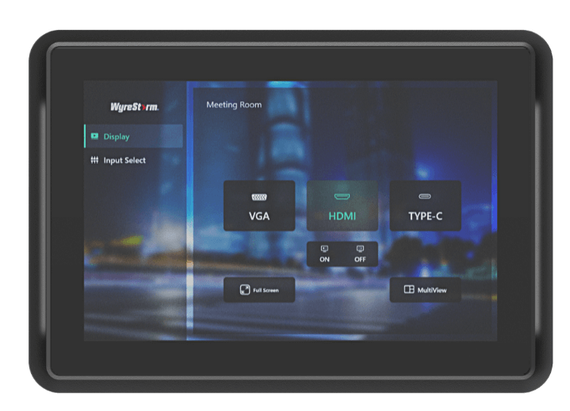 Wyrestorm SYN-TOUCH10 - сенсорная панель управления 10 дюймов. POE+, с установкой на стену или на стол, для устройств линейки Synergy.