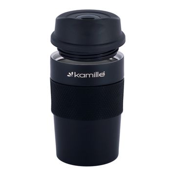 Термокружка 480 мл. из нержавеющей стали Kamille KM 2049A с TPR вставкой