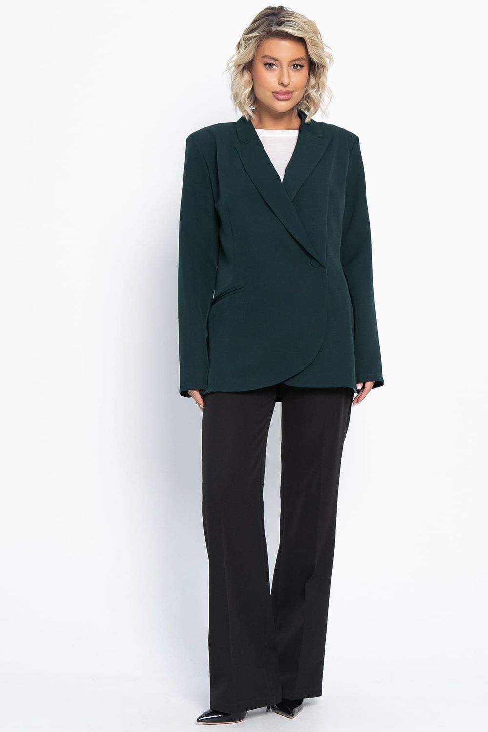 Жакет Вершина успеха (зеленый) Б15061-5М LT Collection