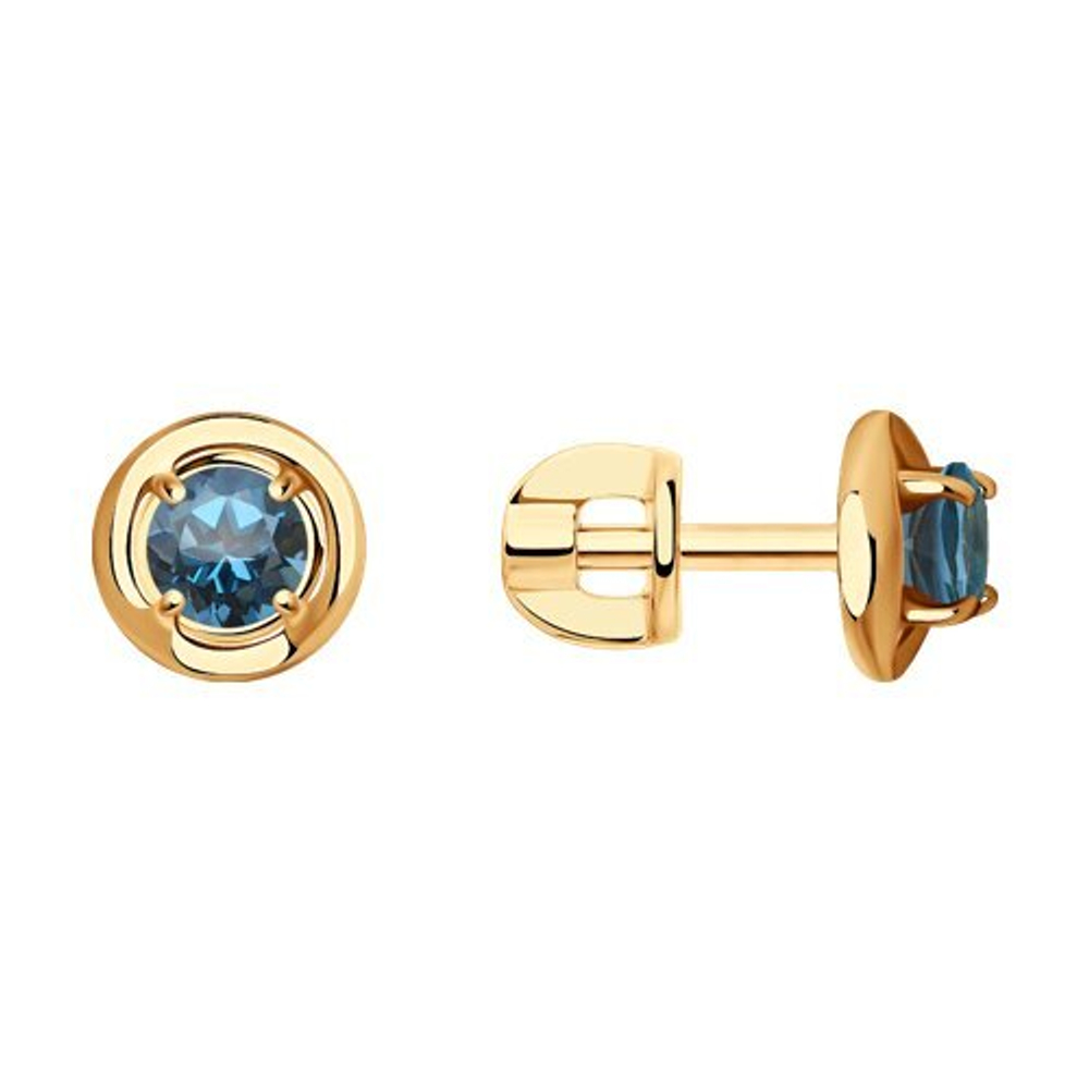 Серьги из золота 585 пробы