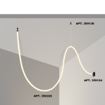 Светильник светодиодный Novotech RAMO 359329 KONST NT24 000, 25W 4000K 2м