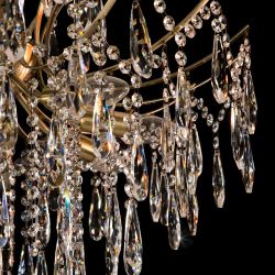 Citilux Селена CL302183 Люстра хрустальная Бронза
