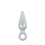 Прозрачная анальная пробка STARLIGHT G BOOTY POPS LARGE - 14 см. (Цвет: прозрачный)