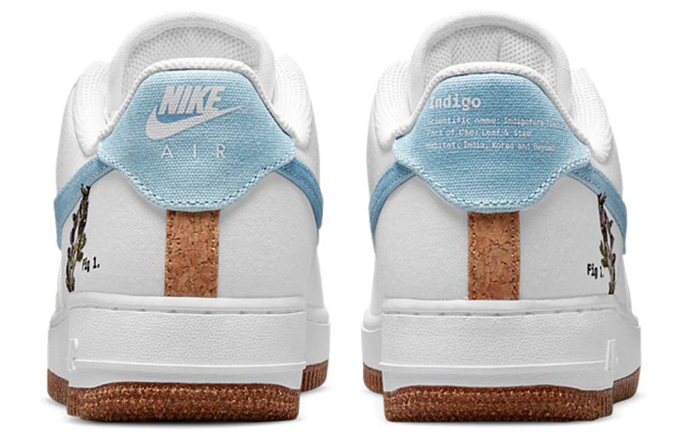 Кроссовки Nike Air Force 1 Low '07 Se "Indigo" (Женская размерная сетка)