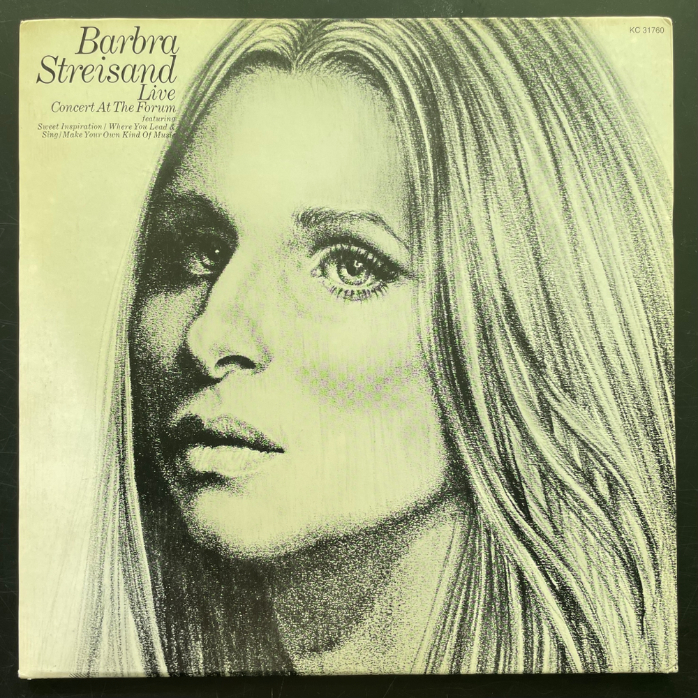 Barbra Streisand ‎– Live Concert At The Forum (США 1972г.)