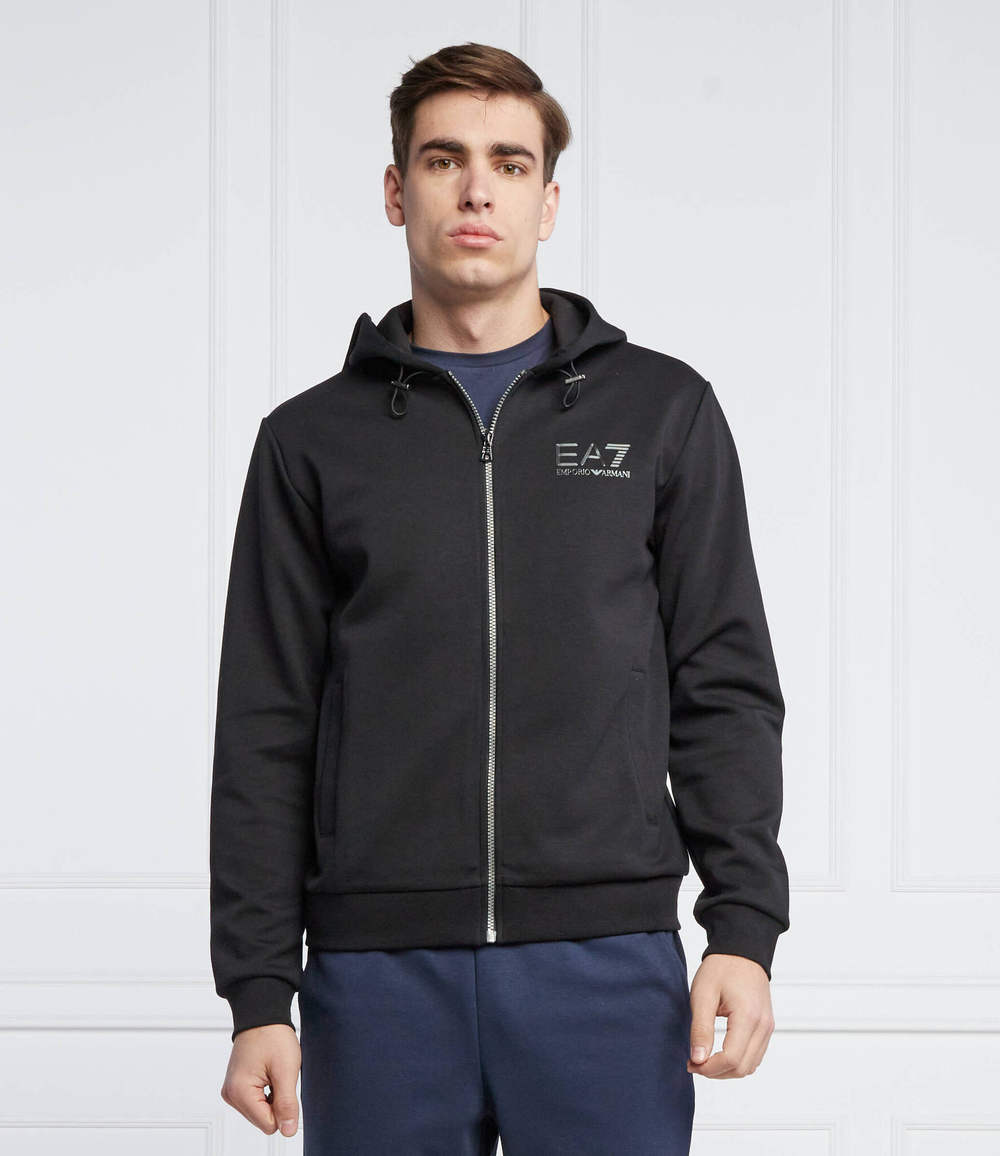 Худи EA7 - черный(3LPM82 PJARZ)