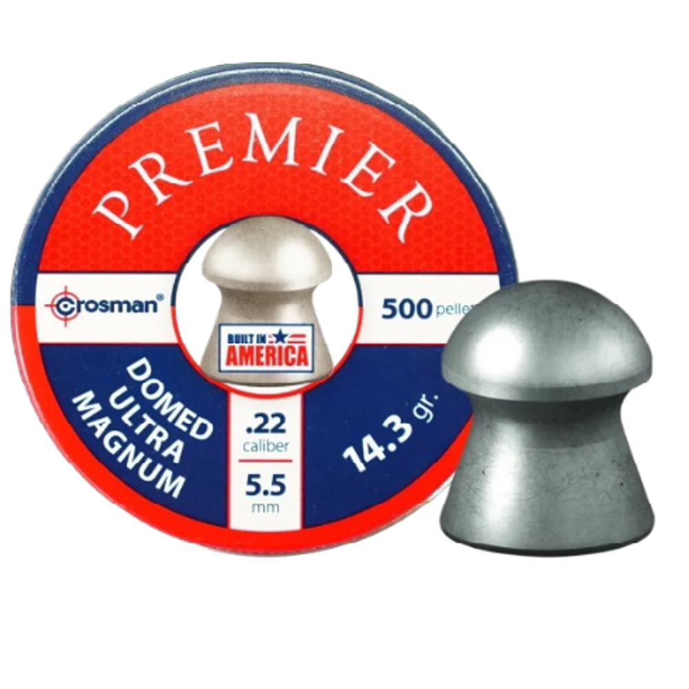 Пули "Crosman Premier Domed" кал.5.5 мм (500 шт)