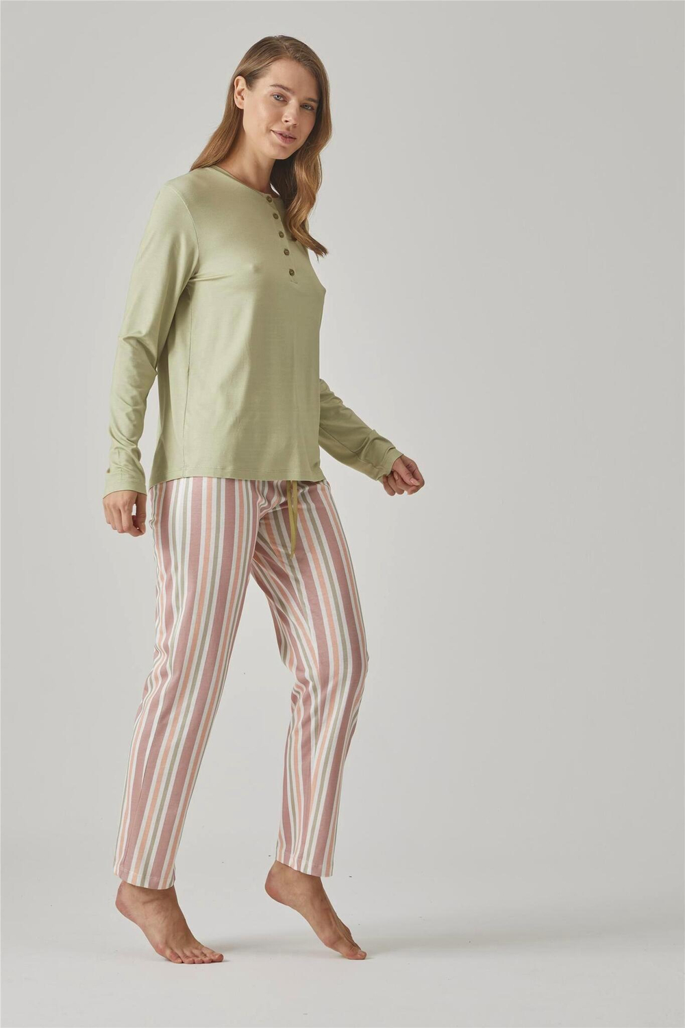 RELAX MODE - Женская пижама с брюками - 10790