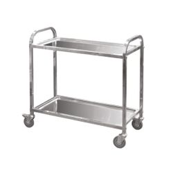 Тележка сервировочная 2-х ярусная 80*45*90 см, P.L. Proff Cuisine