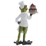 Фигурка декоративная Лягушка Кондитер