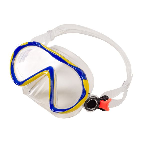 Маска детская Scorpena Tahiti Junior сине-желтая
