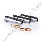 FoxWeld Набор комплектующих MIG-40 (2 наконечника, 3 сопла, 1 держ. након., 1 диффузор газ., пр-во FoxWeld/КНР)