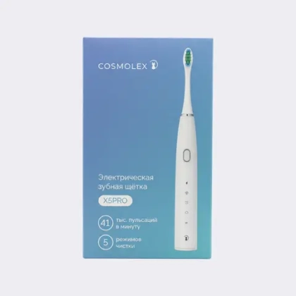 Электрическая зубная щетка (белая)