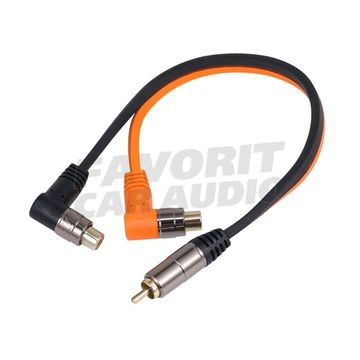 Y-коннектор DL Audio Raven YRCA 1M2F (ГУ)