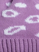 Зимняя шапка для девочки и снуд