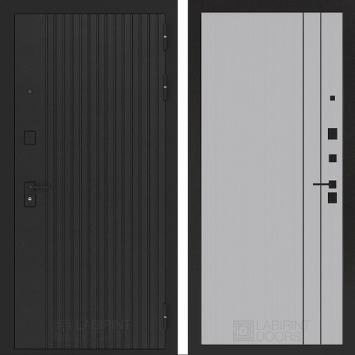 Бункер 06-10 серый рельеф софт с молдингом