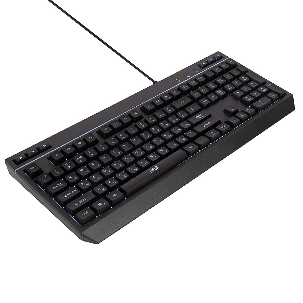 Клавиатура Игровая клавиатура HIPER GKEY-1100, черный