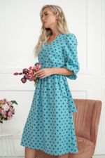 Платье Розетта (бирюзовое) П14114-45М LT Collection