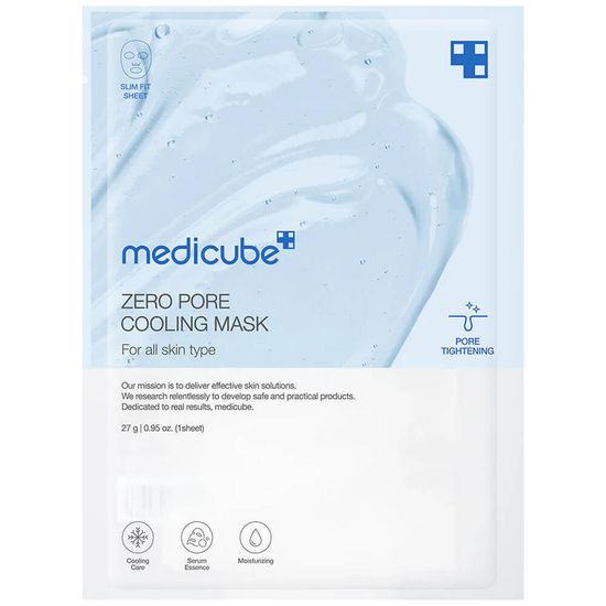 Medicube Тканевая маска охлаждающая - Zero Pore Cooling Mask 27 гр